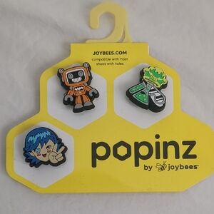 Joybees Popinz Shoe Charms Set